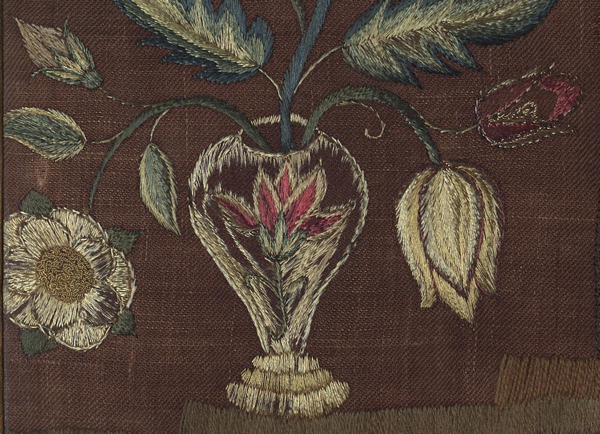 1958.1520 A Needlework Picture, Detail 11