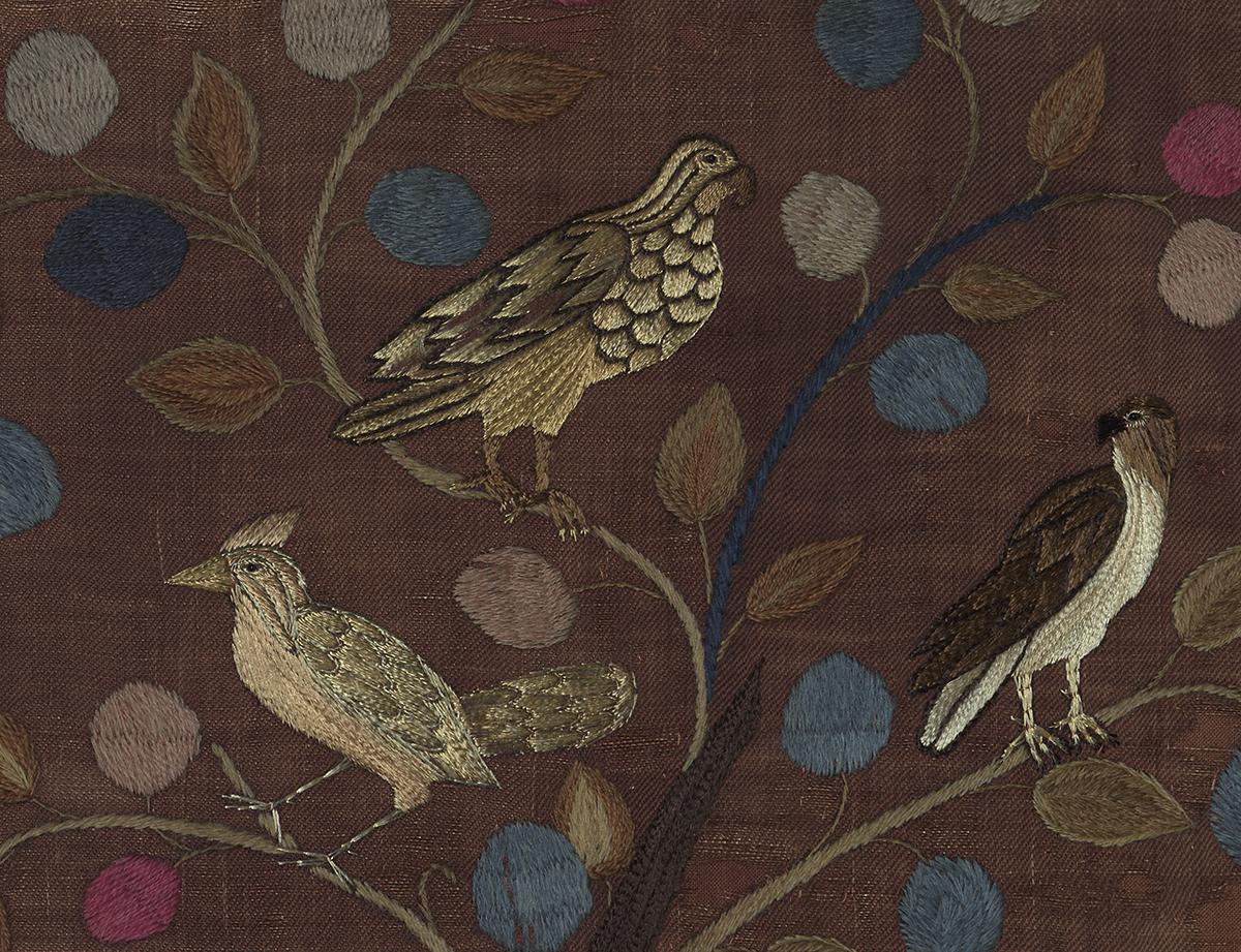 1958.1520 A Needlework Picture, Detail