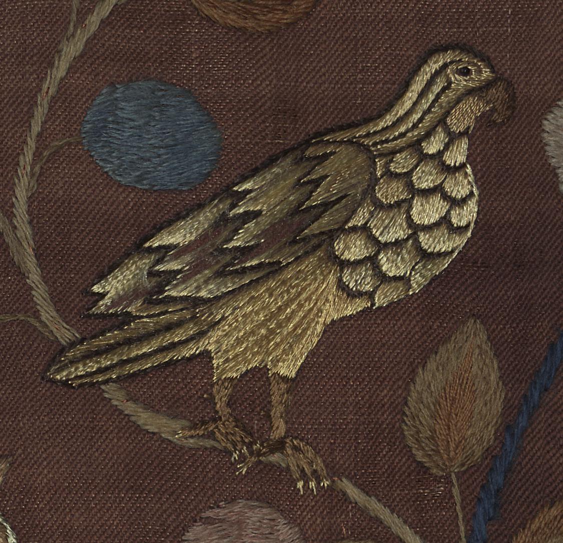 1958.1520 A Needlework Picture, Detail 4