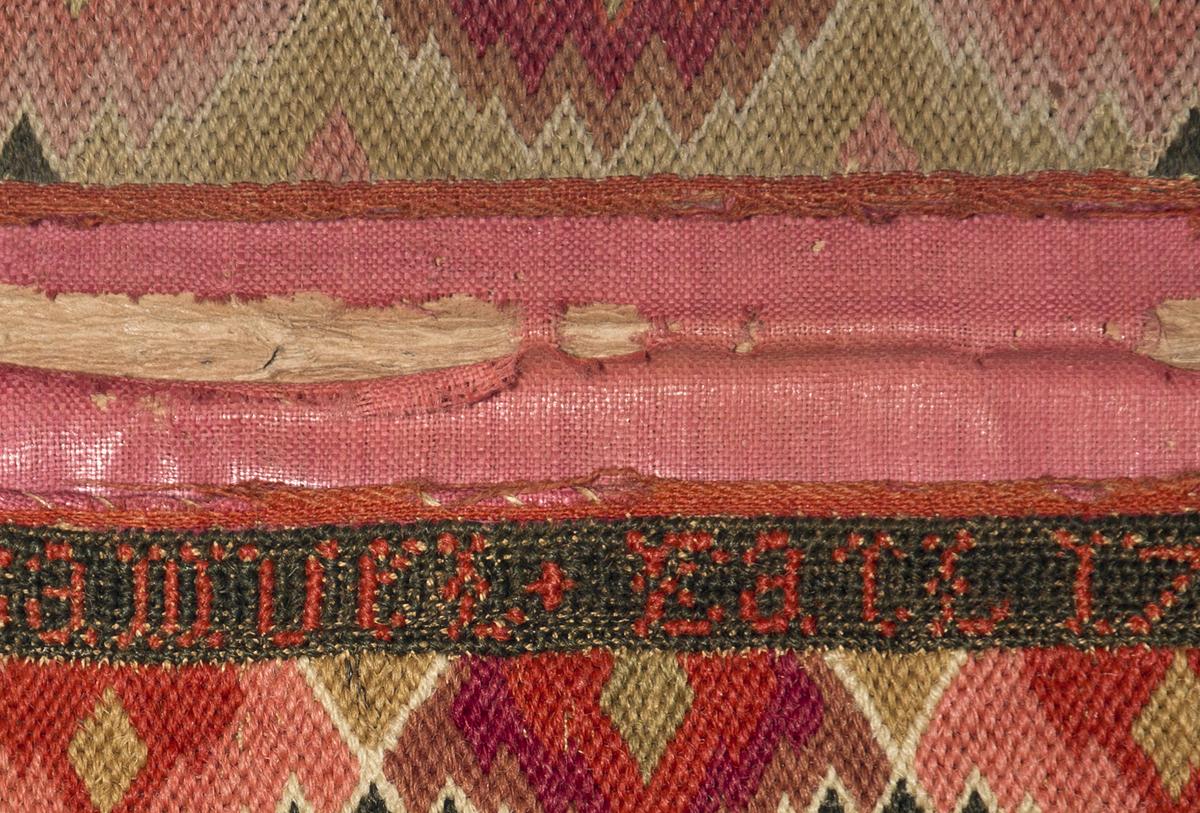 1958.1523 Pocketbook, Inside Detail