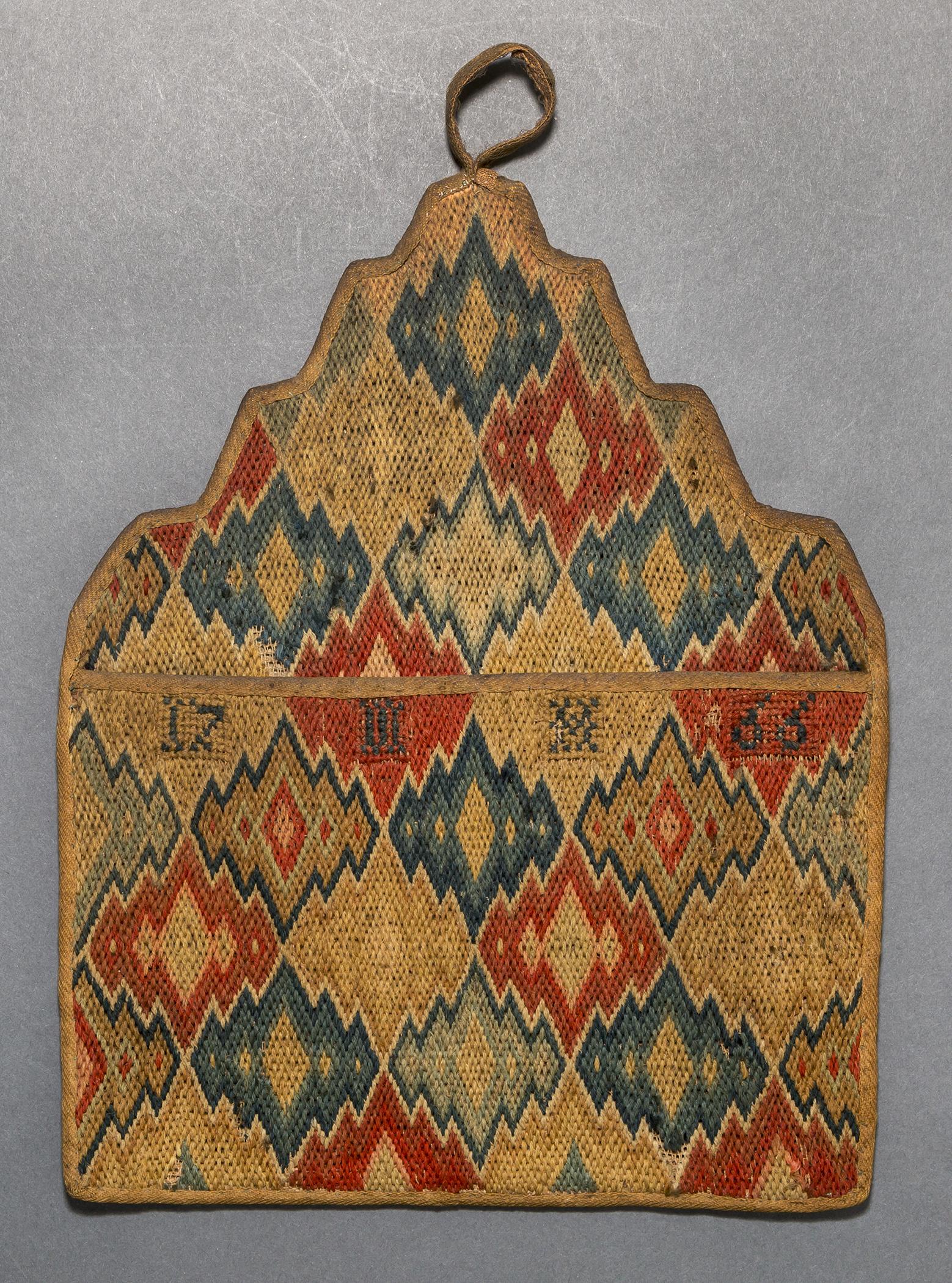 1958.1525 Wall pocket, view 1