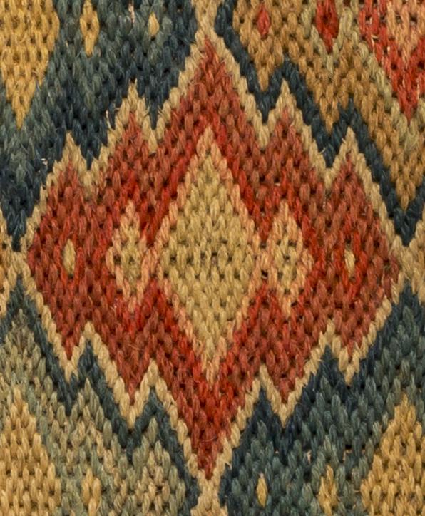 1958.1525 Wall pocket, detail 9