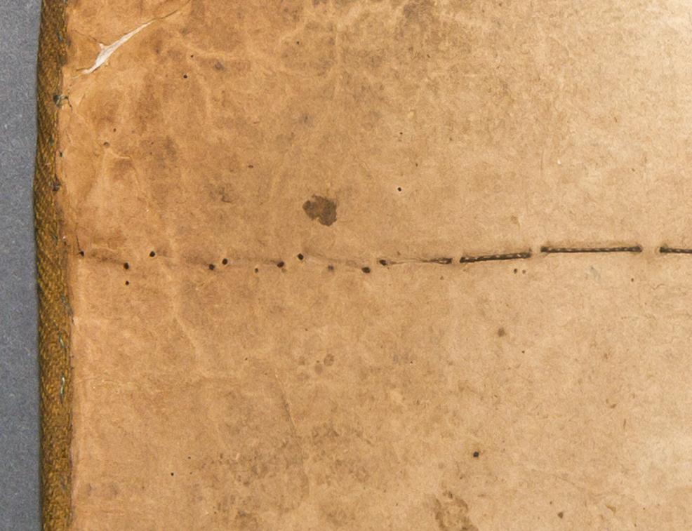 1958.1525 Wall pocket, reverse, detail 2