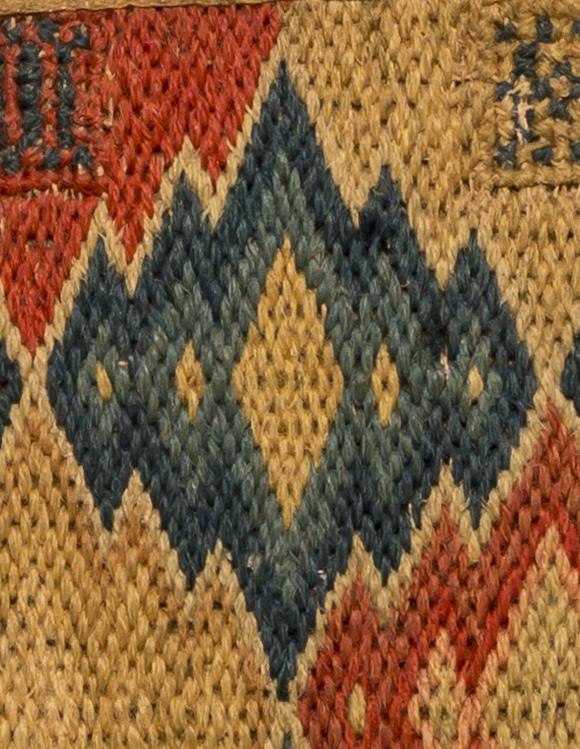 1958.1525 Wall pocket, detail 7