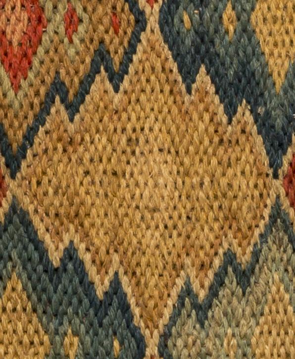 1958.1525 Wall pocket, detail 8