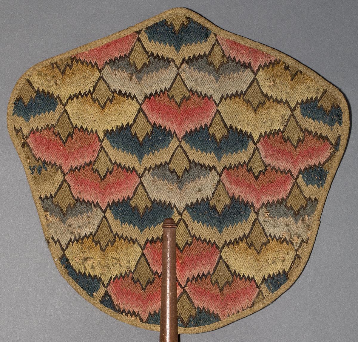 1958.1526 Hand Screen, Detail