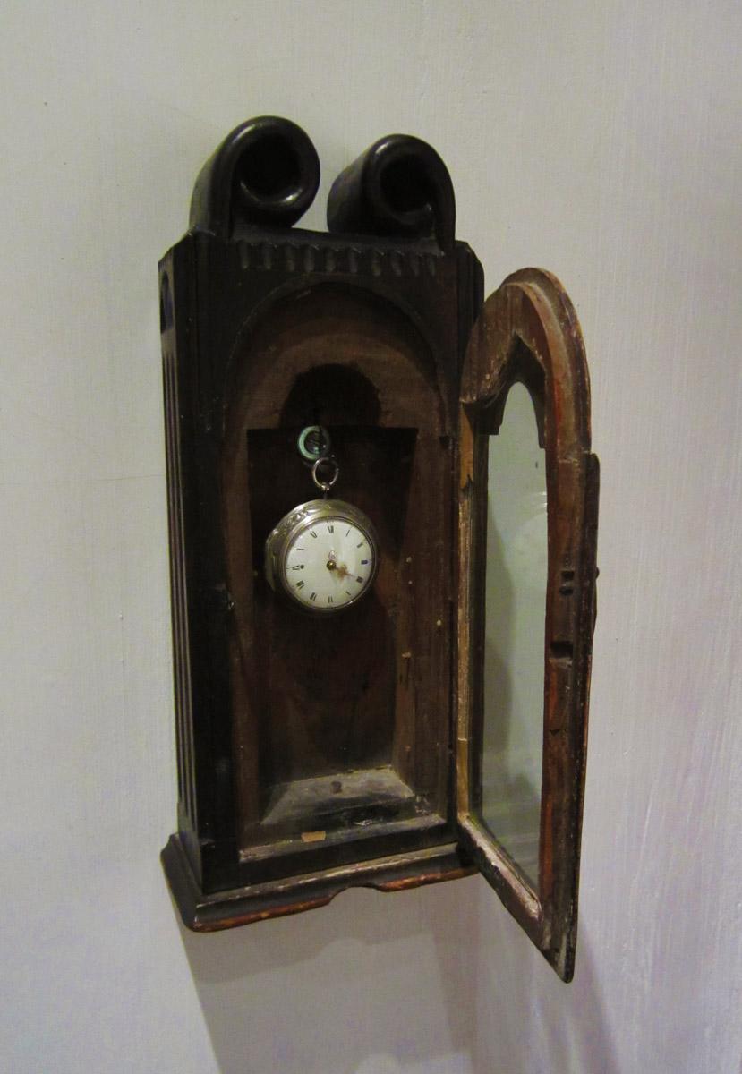 1958.1540 A-C Watch, .1541 Watch box, in situ, view 2