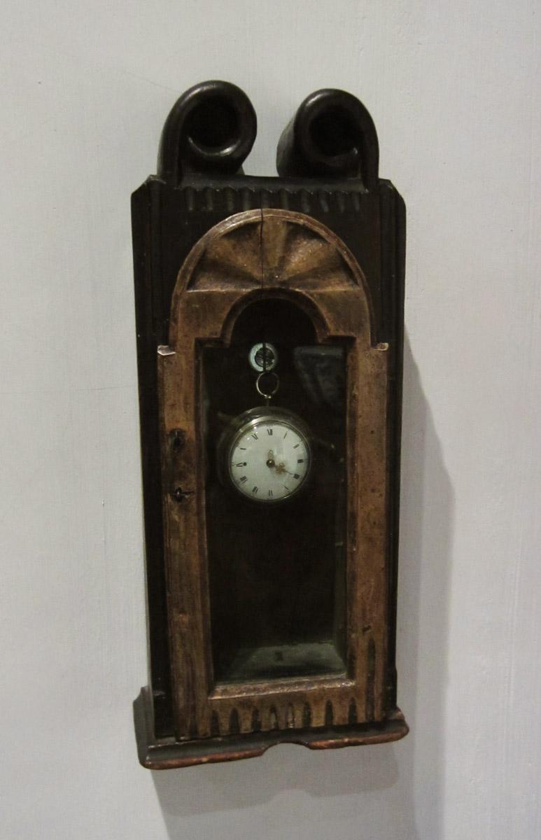 1958.1540 A-C Watch, .1541 Watch box, in situ, view 1