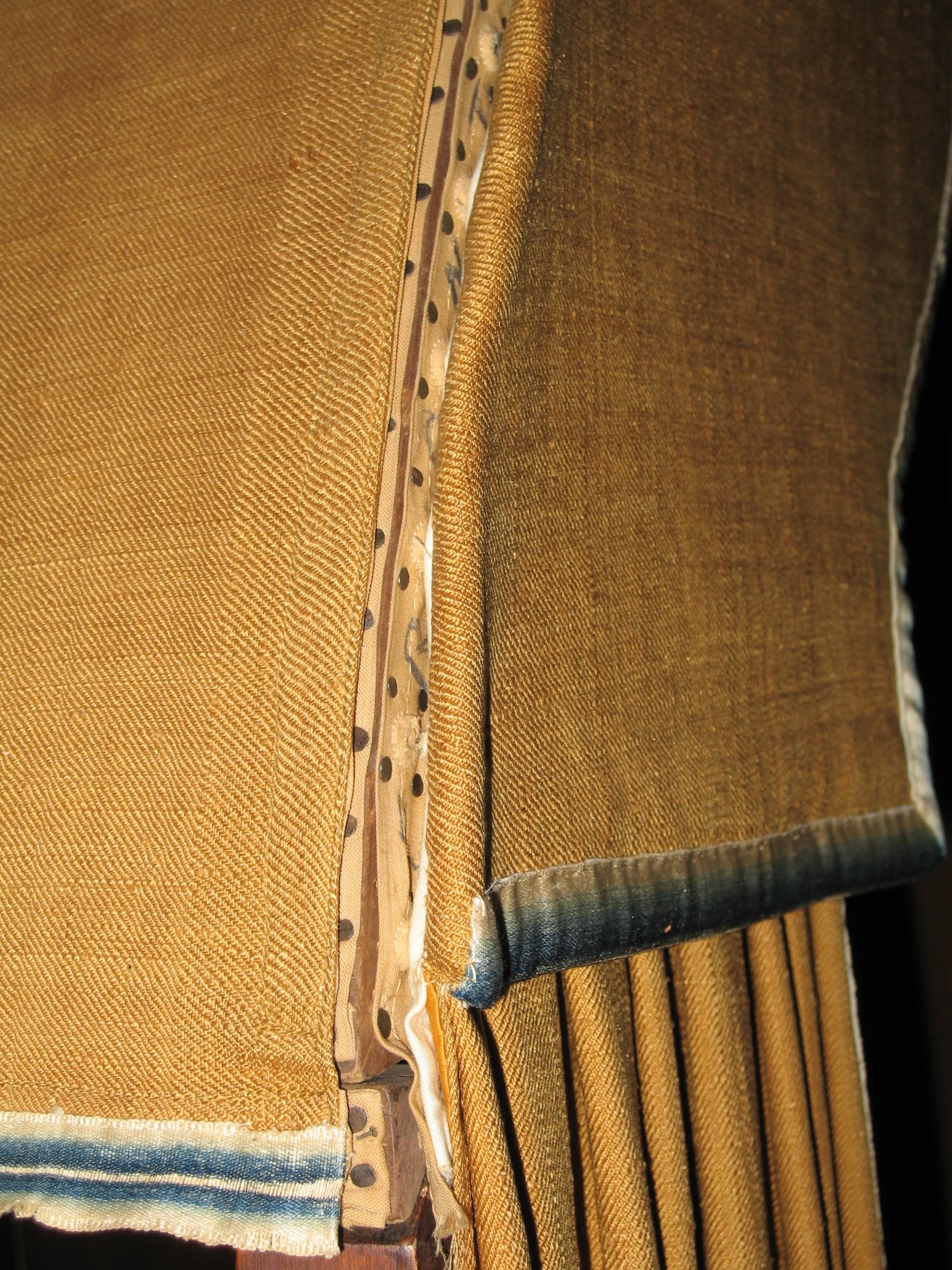 Essex Hall Bed hangings attachment closeup