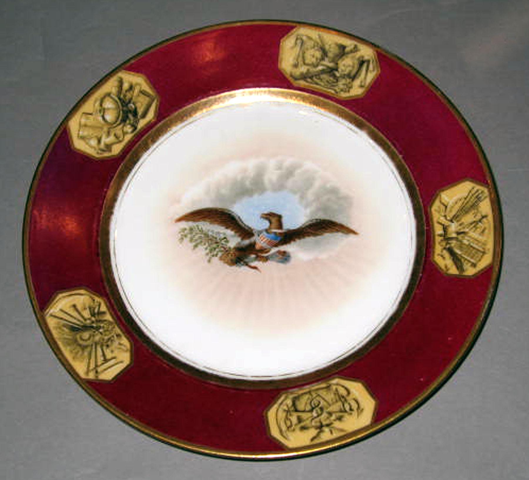 1958.1606.018 Porcelain dessert plate