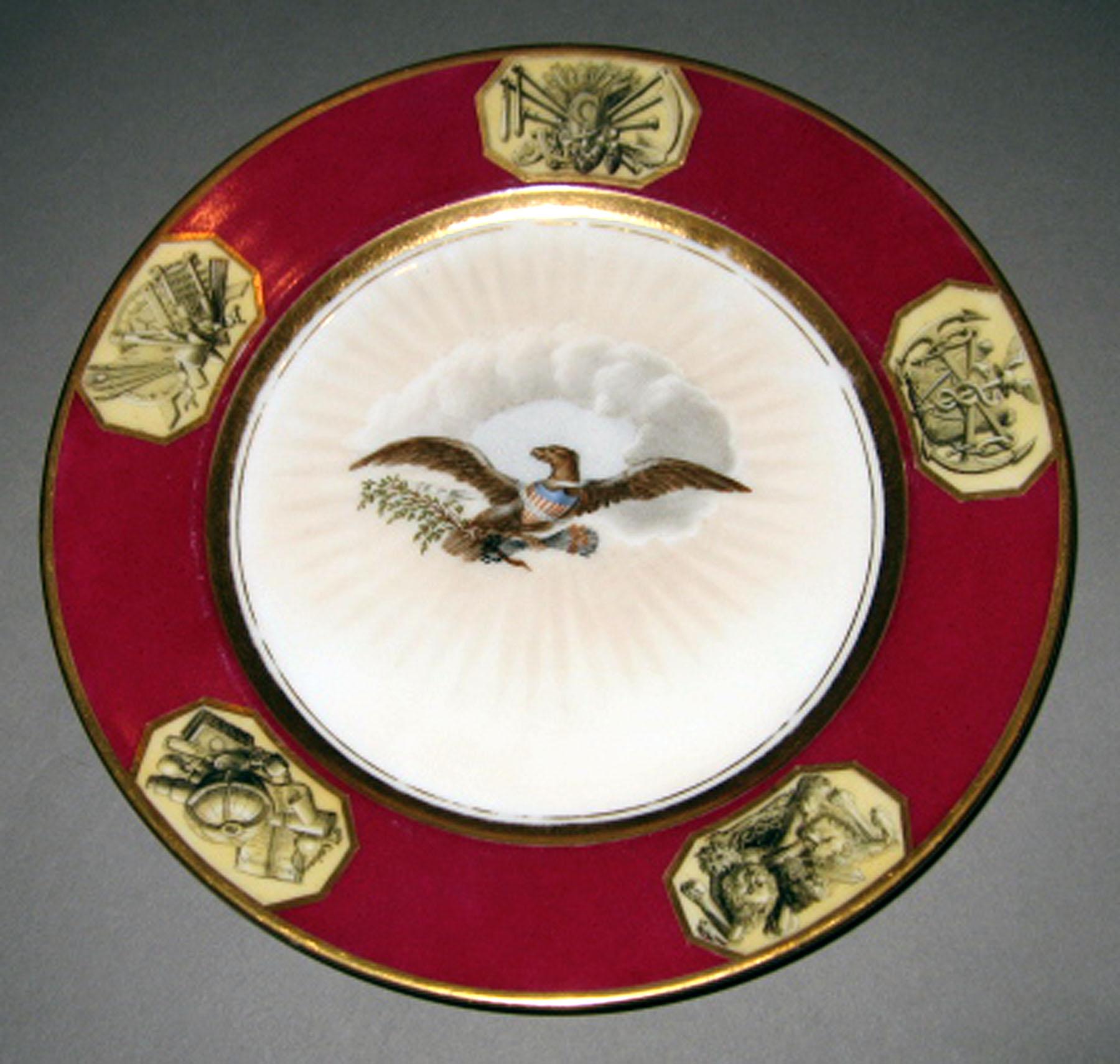 1958.1606.030 Porcelain dessert plate