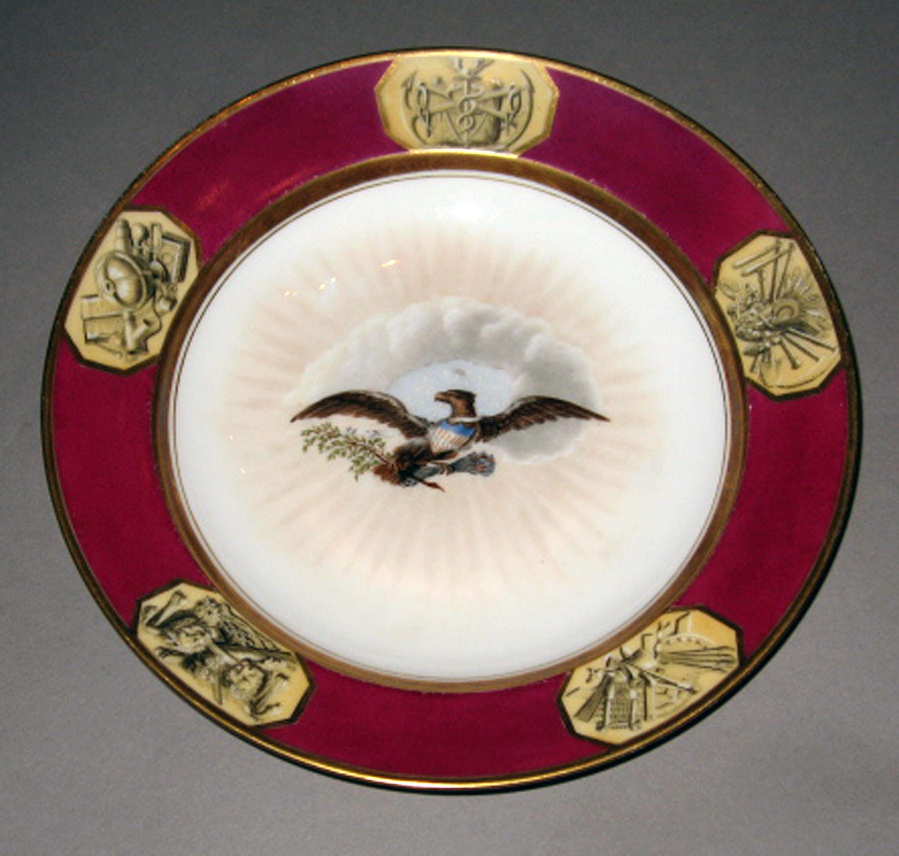 1958.1606.033 Porcelain dessert plate