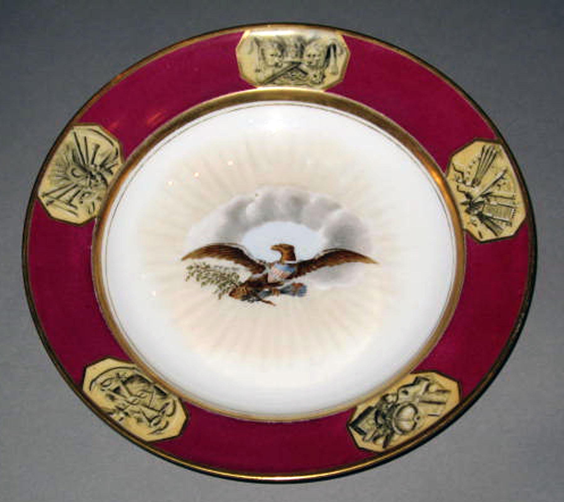 1958.1606.046 Porcelain dessert plate