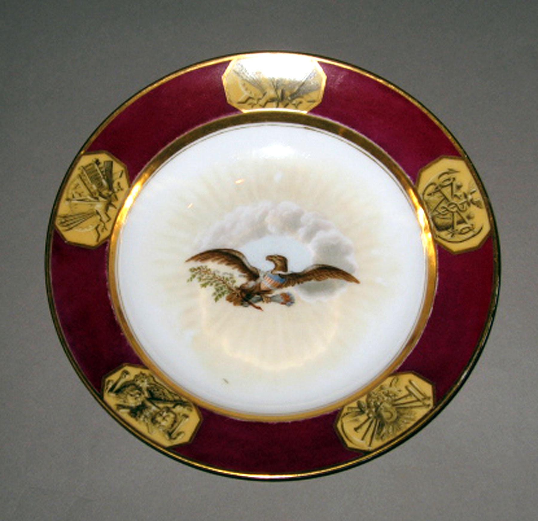 1958.1606.047 Porcelain dessert plate