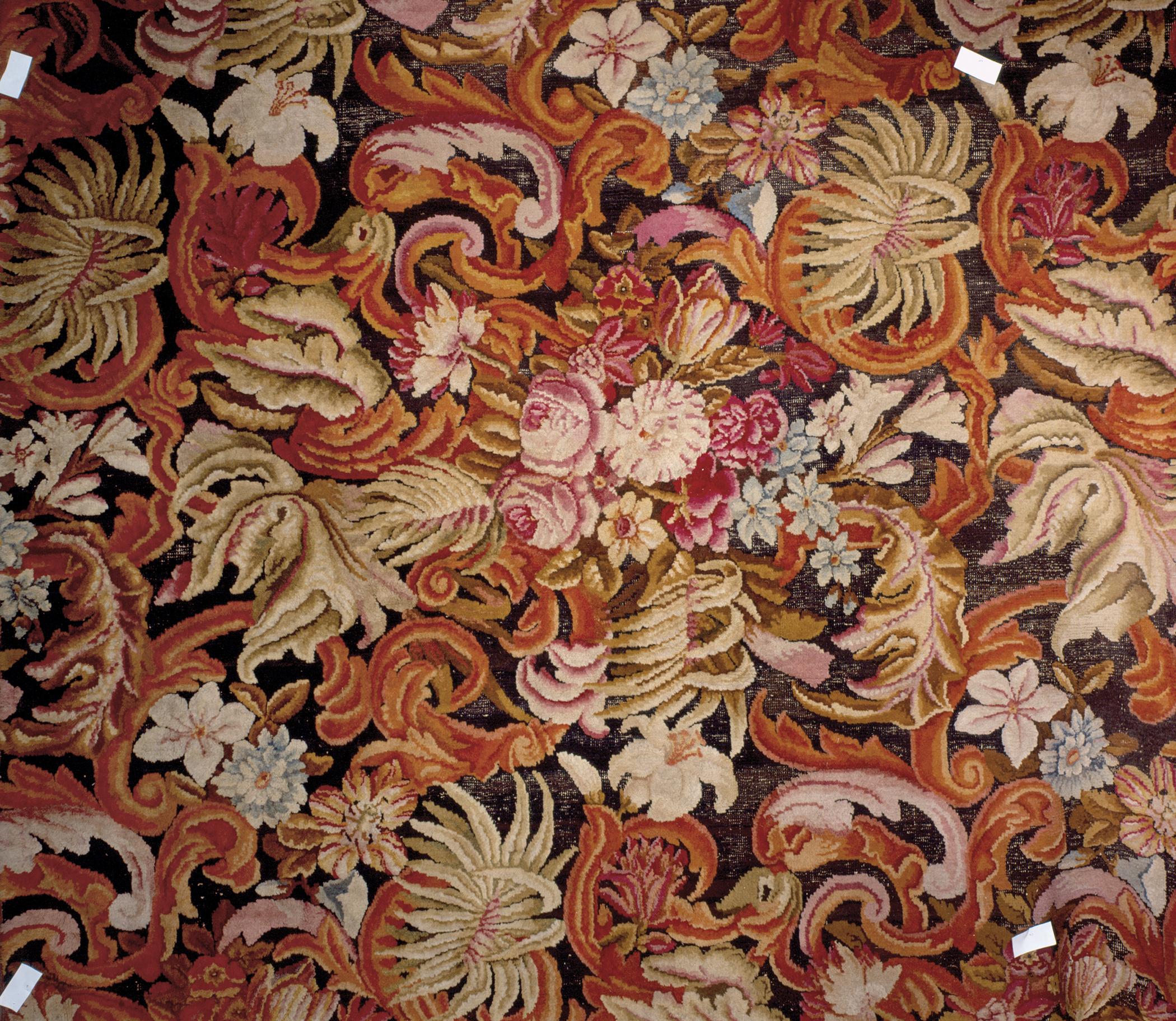 1958.1718 Rug, detail 1
