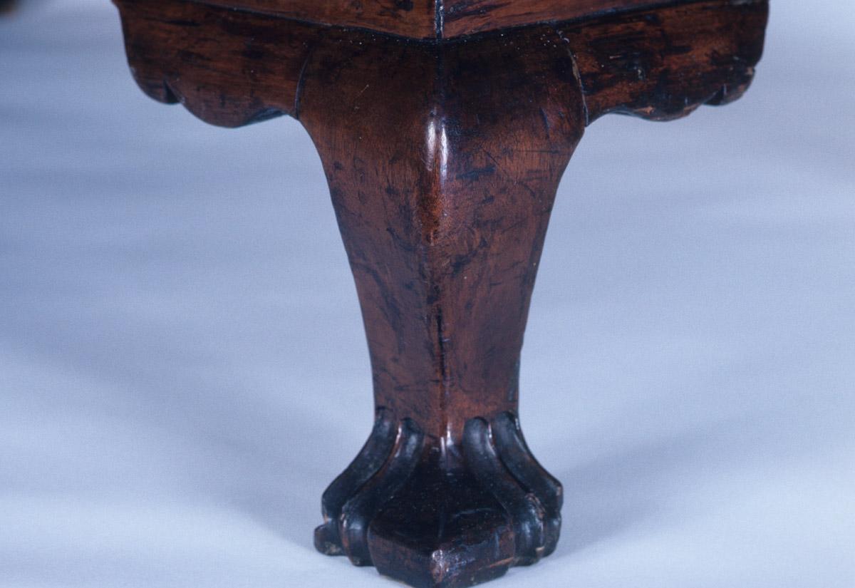 1958.1742 Chest of drawers, detail 1