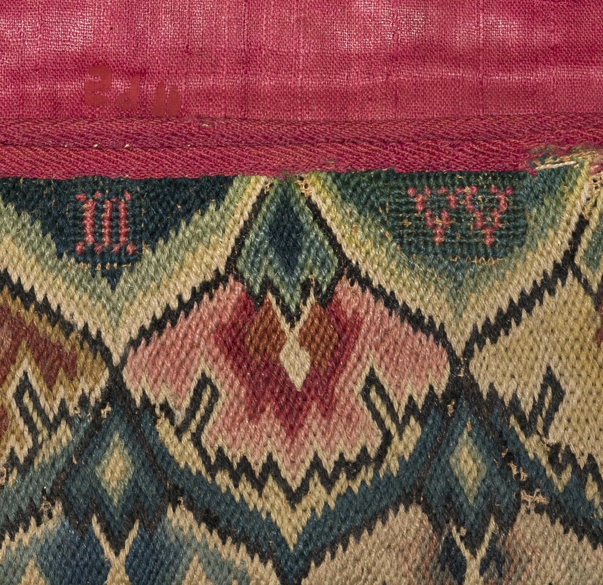 1958.1752 Pocketbook, Inside Detail