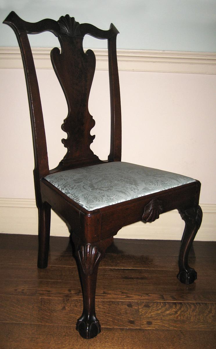 1958.1770 Chair and unnumbered slip seat view 1