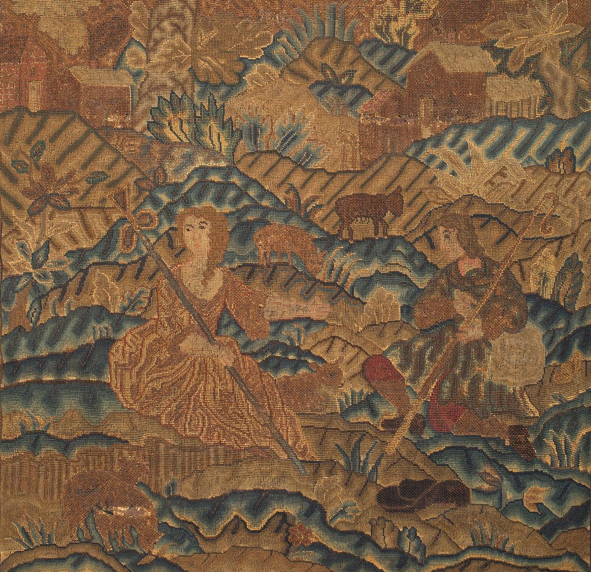 1958.1788 B Pole Screen, Detail 2