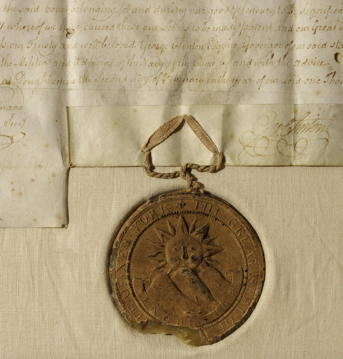 1958.1796 A Document, detail 1, raking light