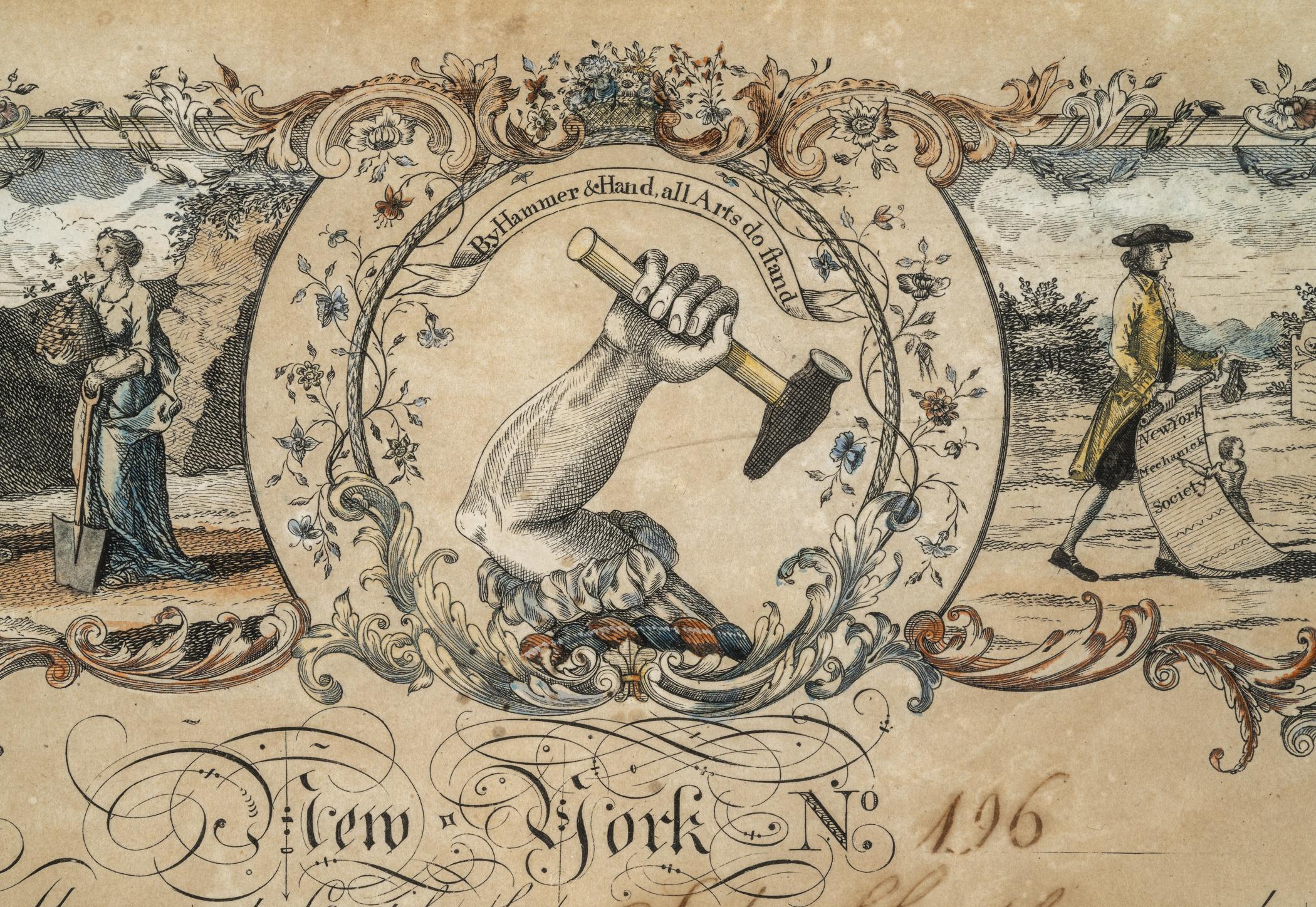 1958.1797 A Certificate, detail 3
