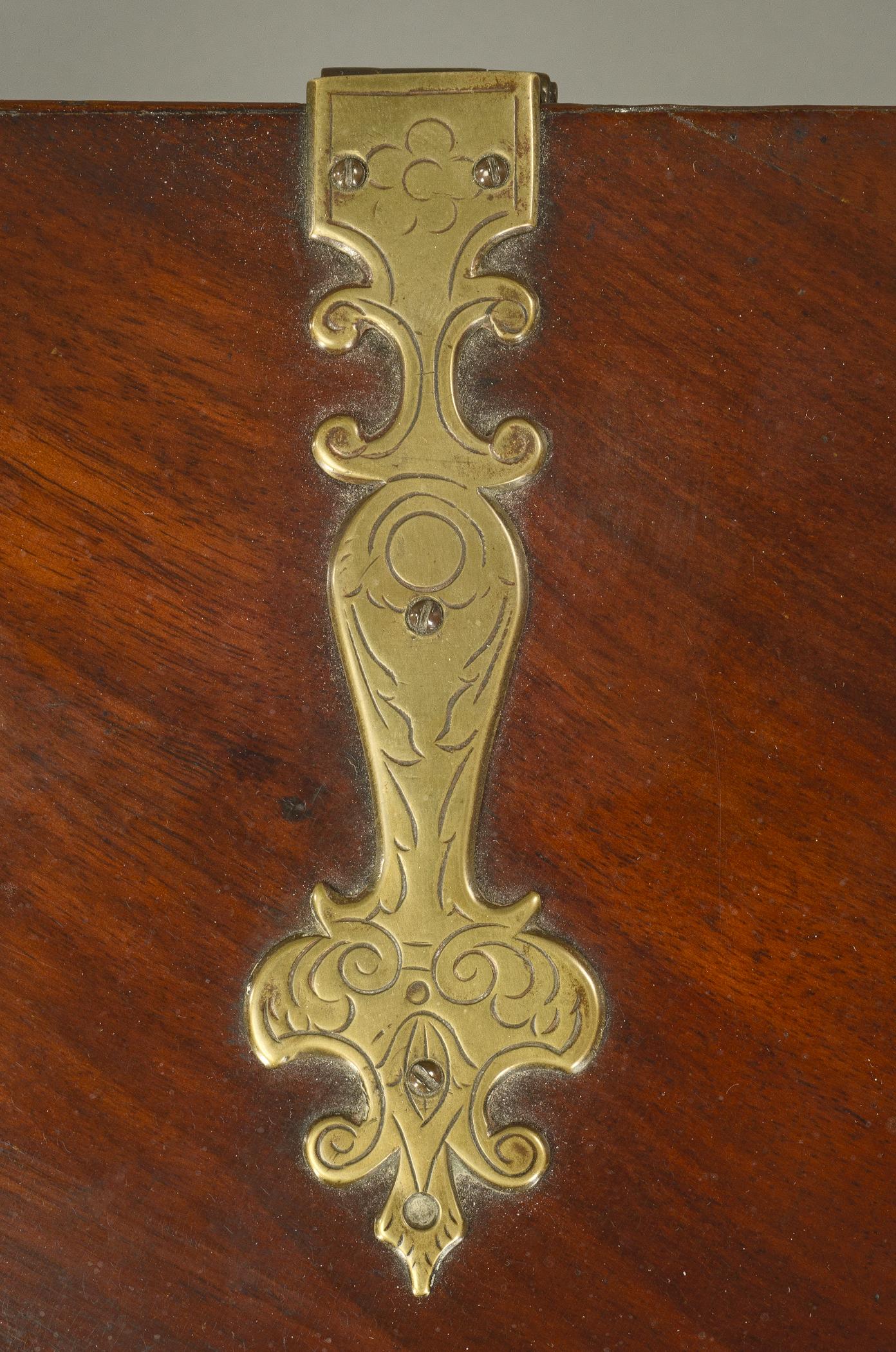 1958.1798 Spinet, detail 7