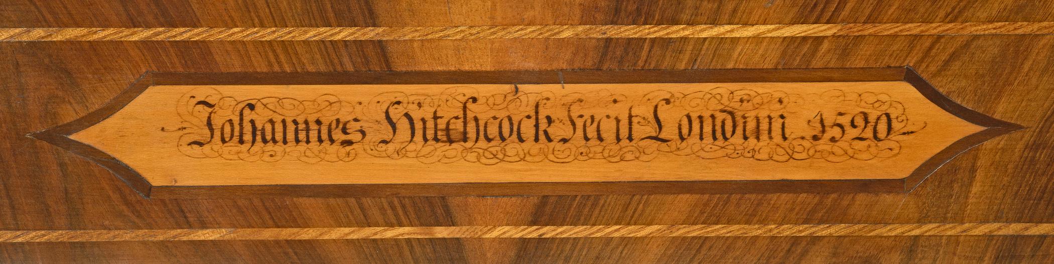 1958.1798 Spinet, detail 8