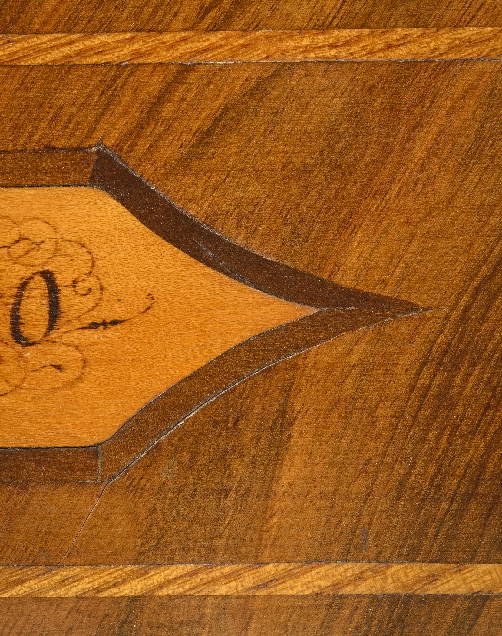 1958.1798 Spinet, detail 10