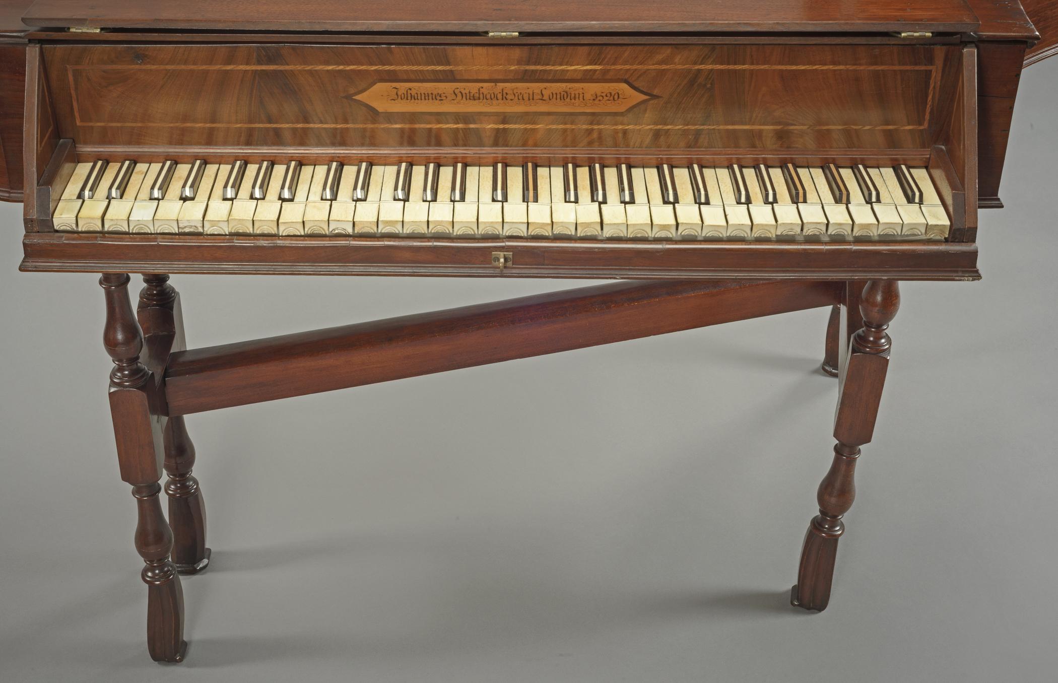 1958.1798 Spinet, detail 4