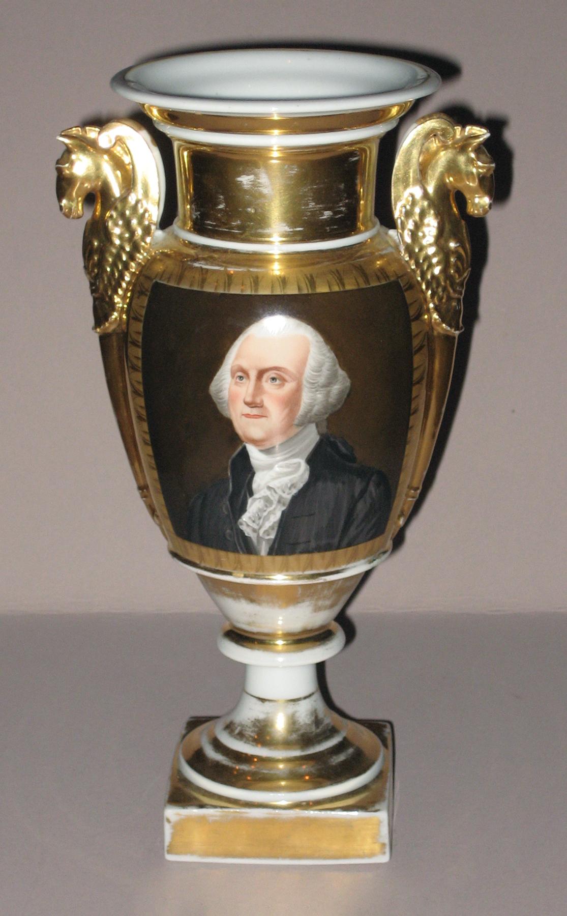 1958.1805 Porcelain Washington vase