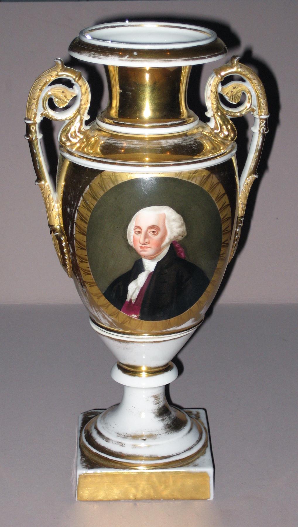 1958.1806 Porcelain Washington vase