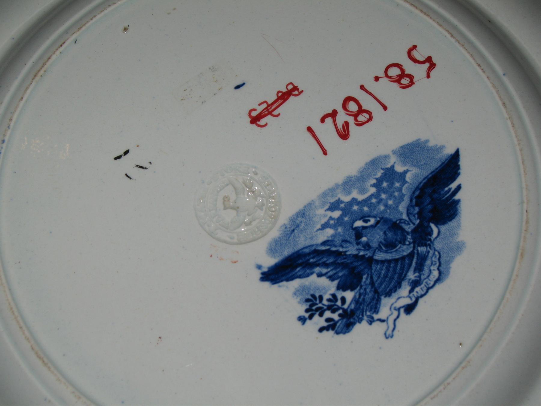 1958.1821 Plate (mark)