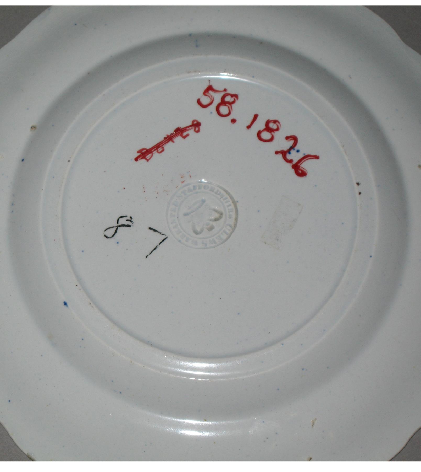 1958.1826 Plate (mark)
