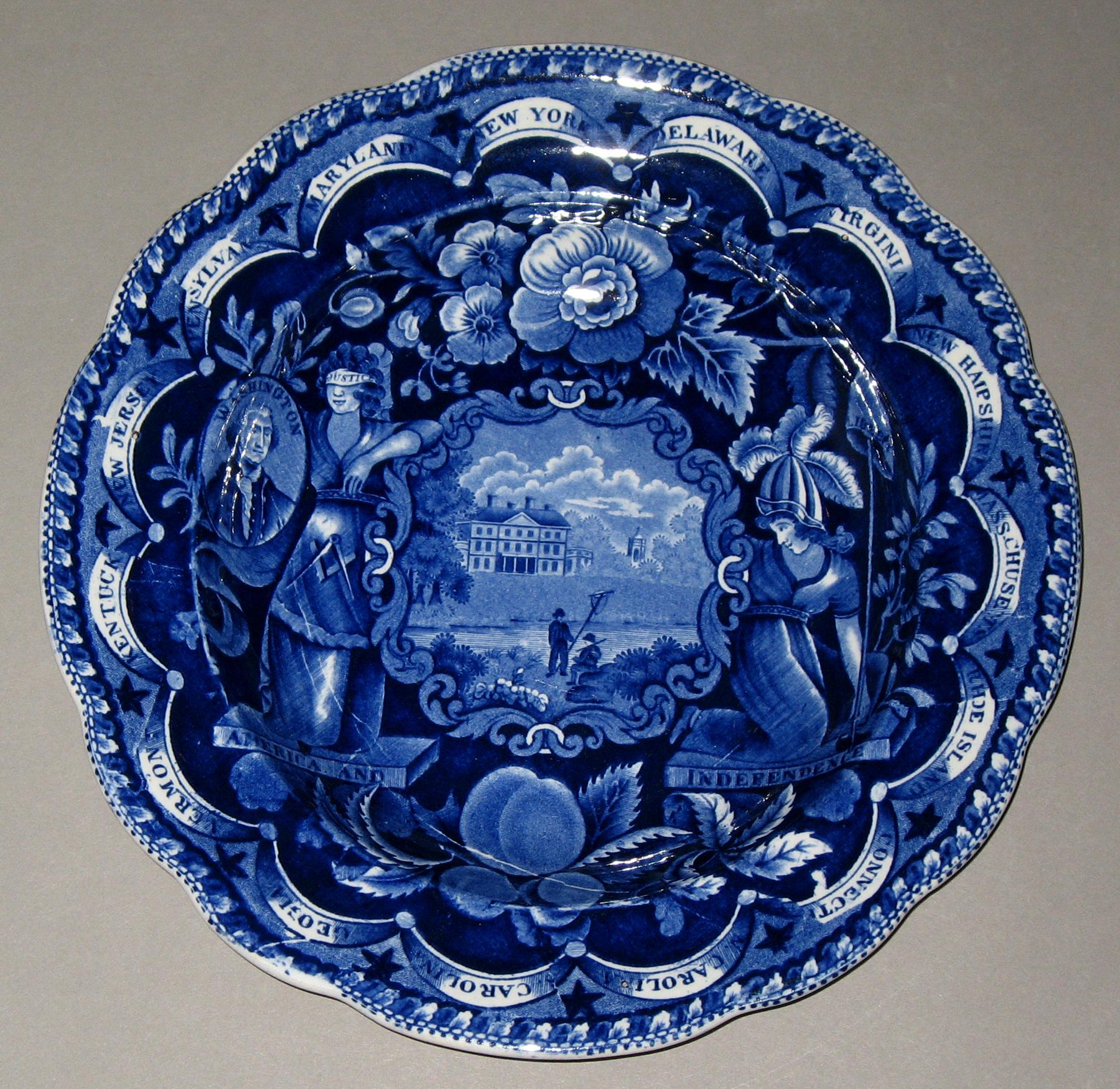1958.1832 Soup plate