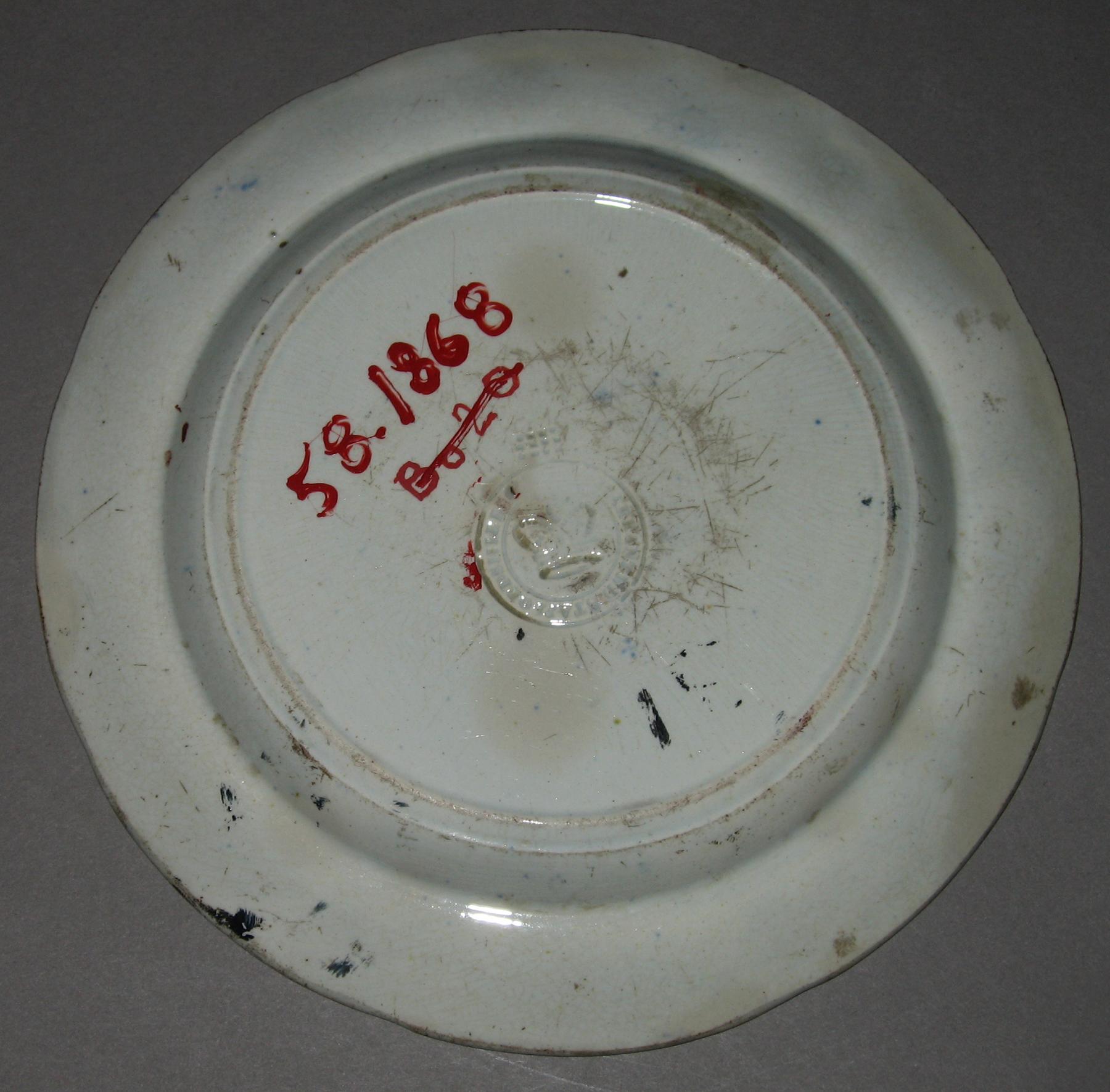 1958.1868 Plate (mark)