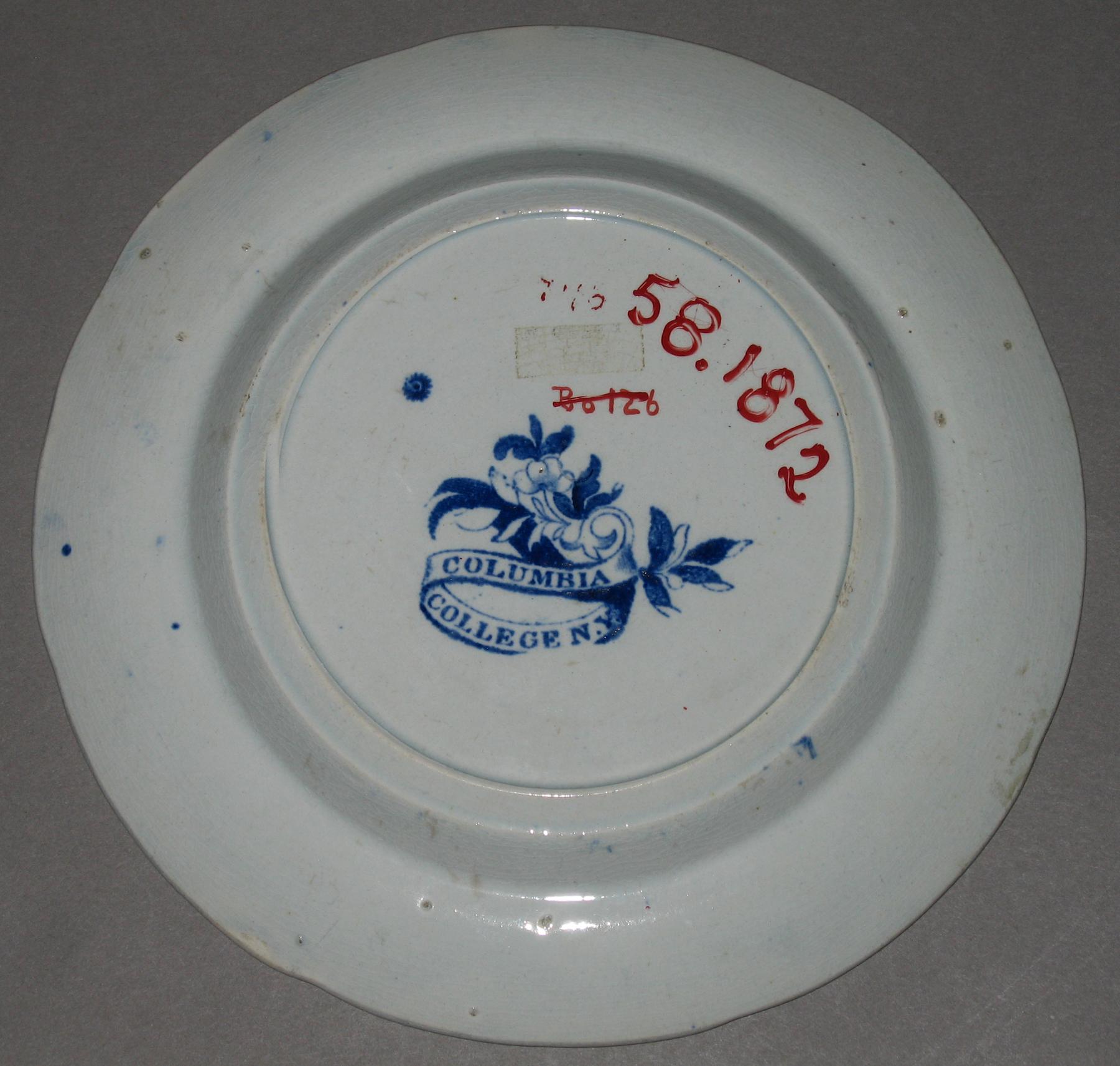 1958.1872 Plate (mark)