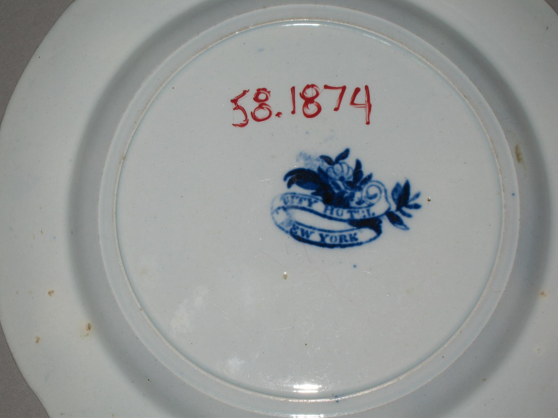 1958.1874 Plate (mark)