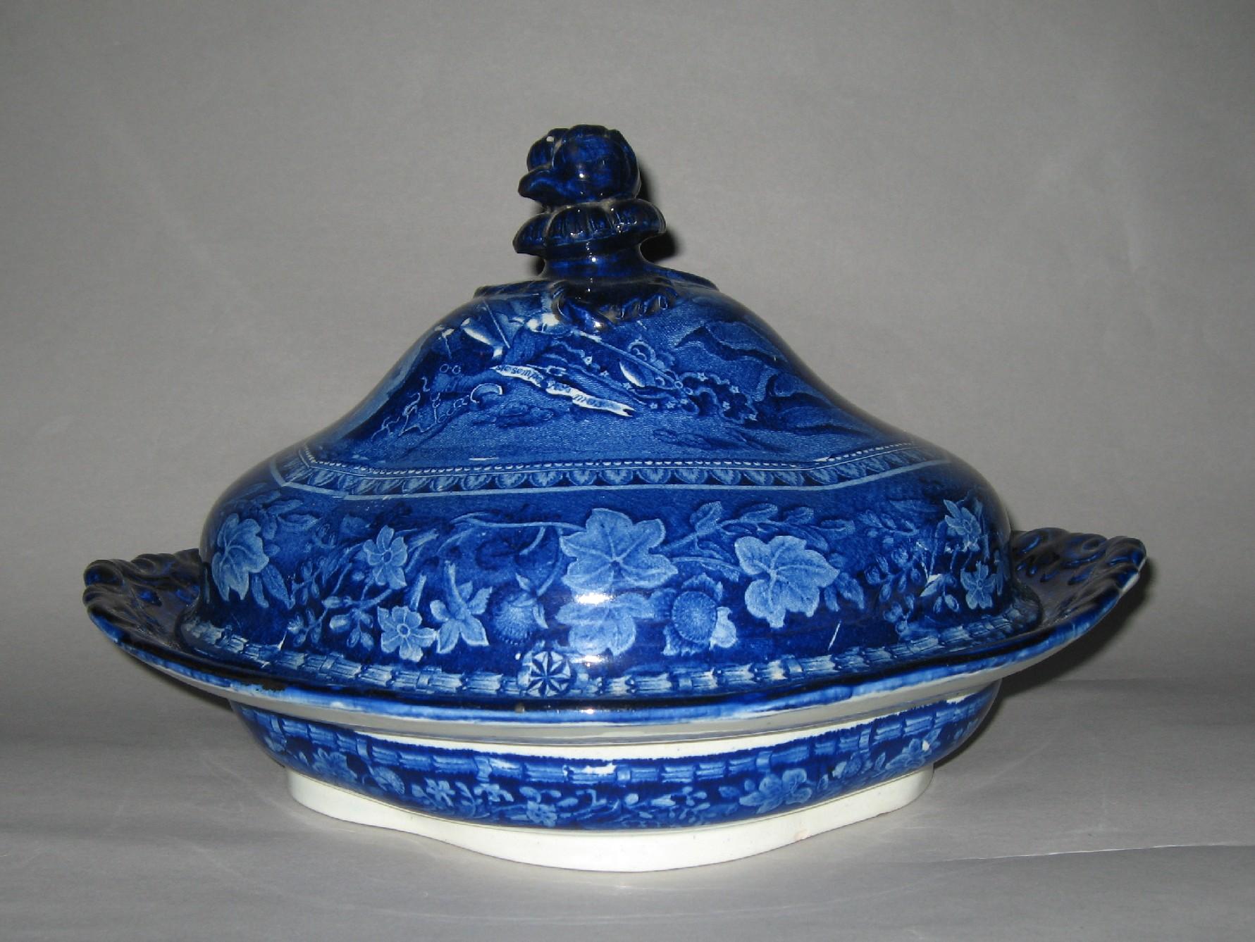 1958.1879 A, B Dish and cover