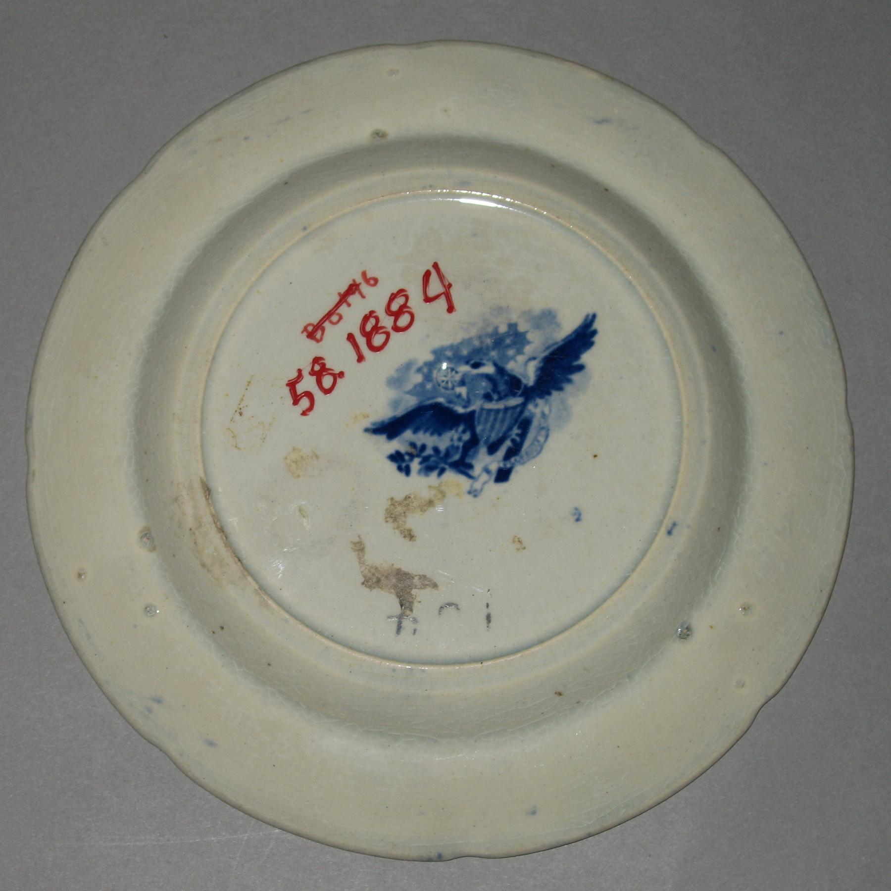 1958.1884 Plate (mark)