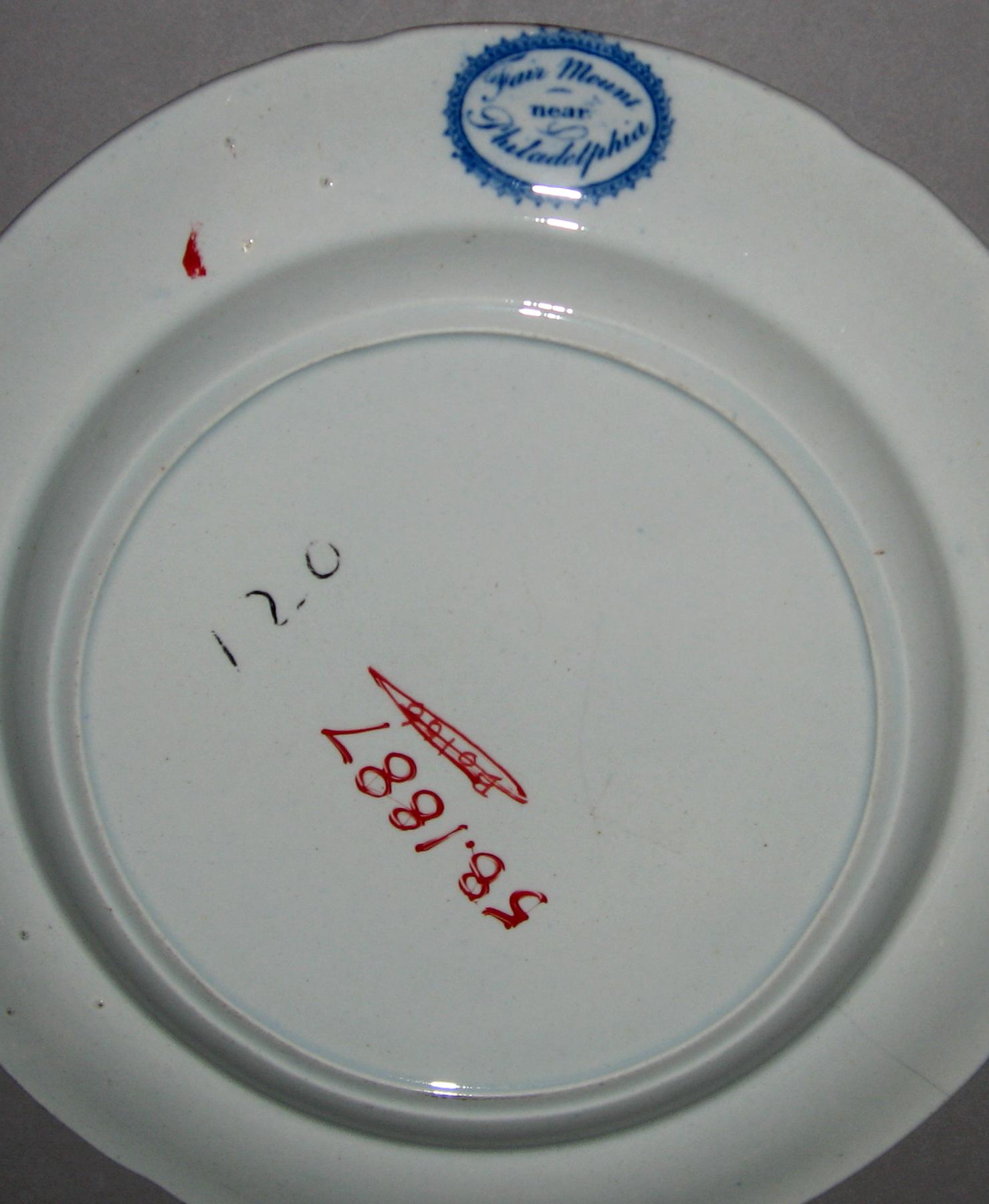 1958.1887 Plate (mark)