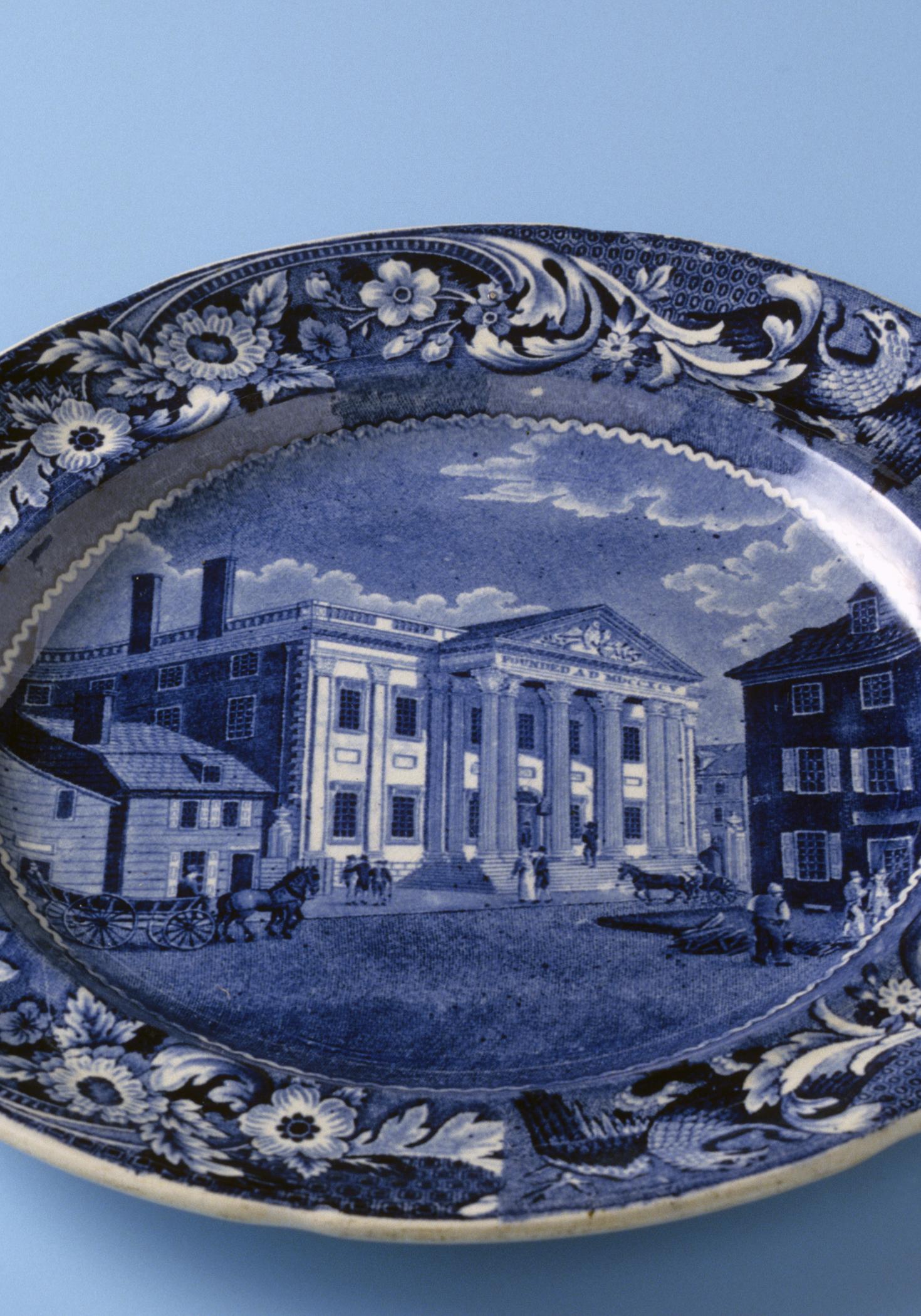 1958.1888 Plate, detail