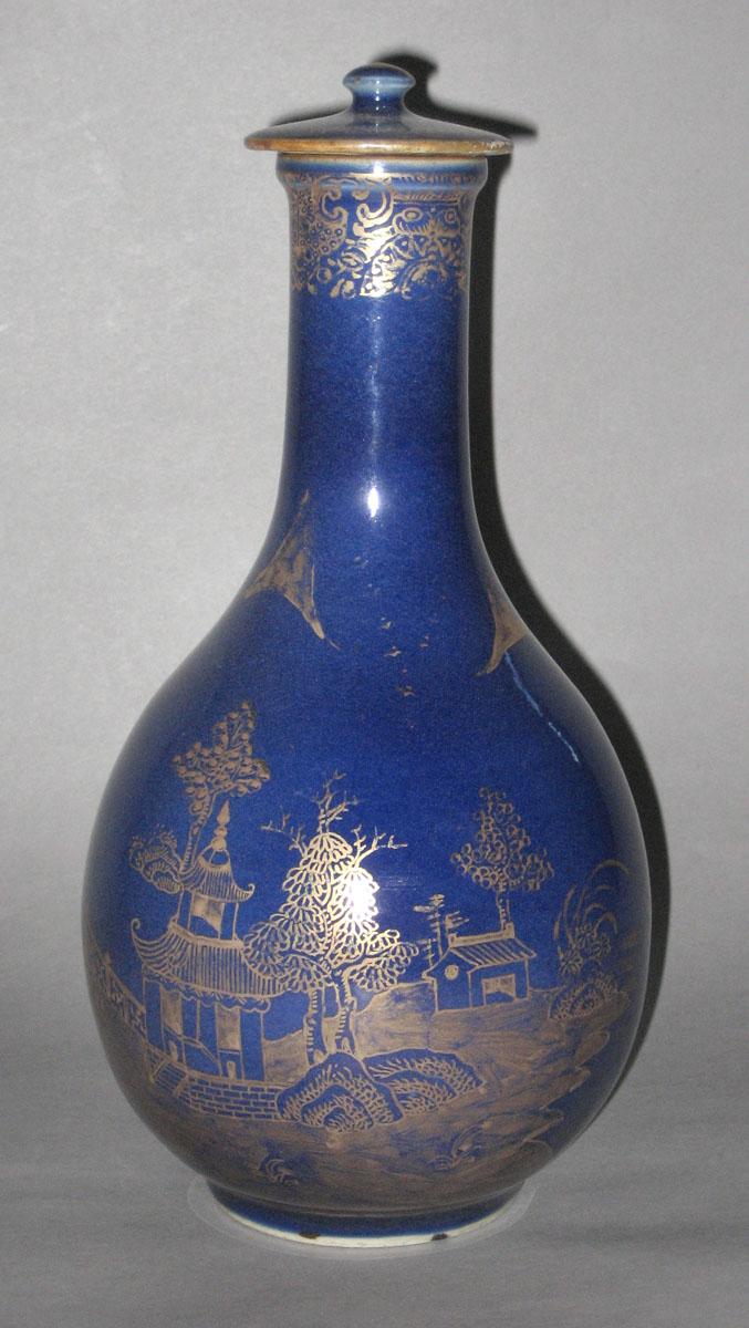1958.1924 A, B Porcelain bottle