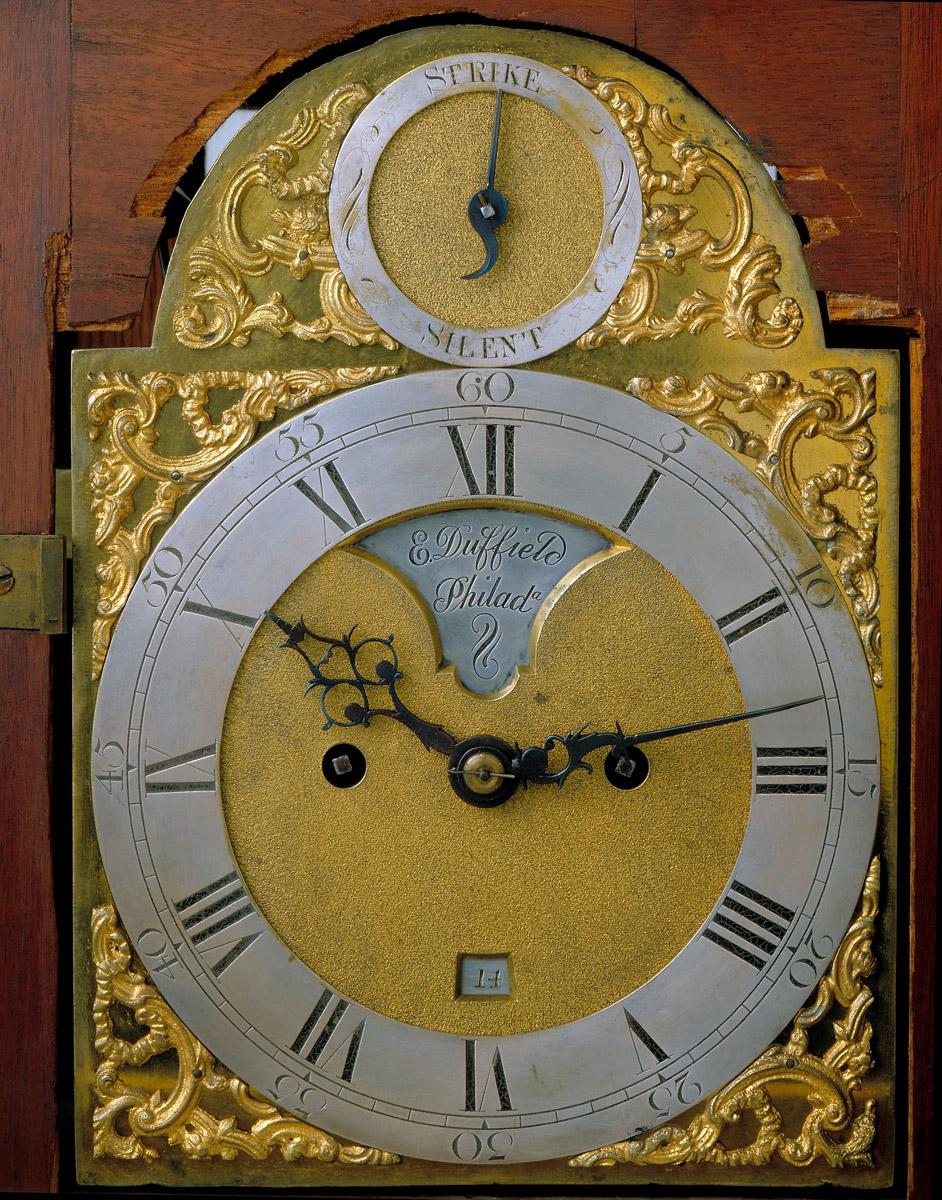 1958.1929 Clock, Bracket Clock detail