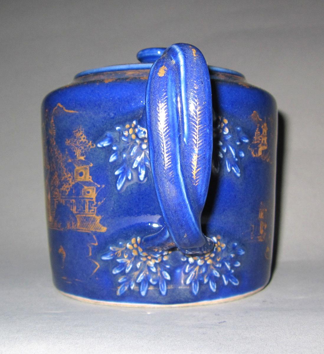 1958.1950 A,B Porcelain teapot handle