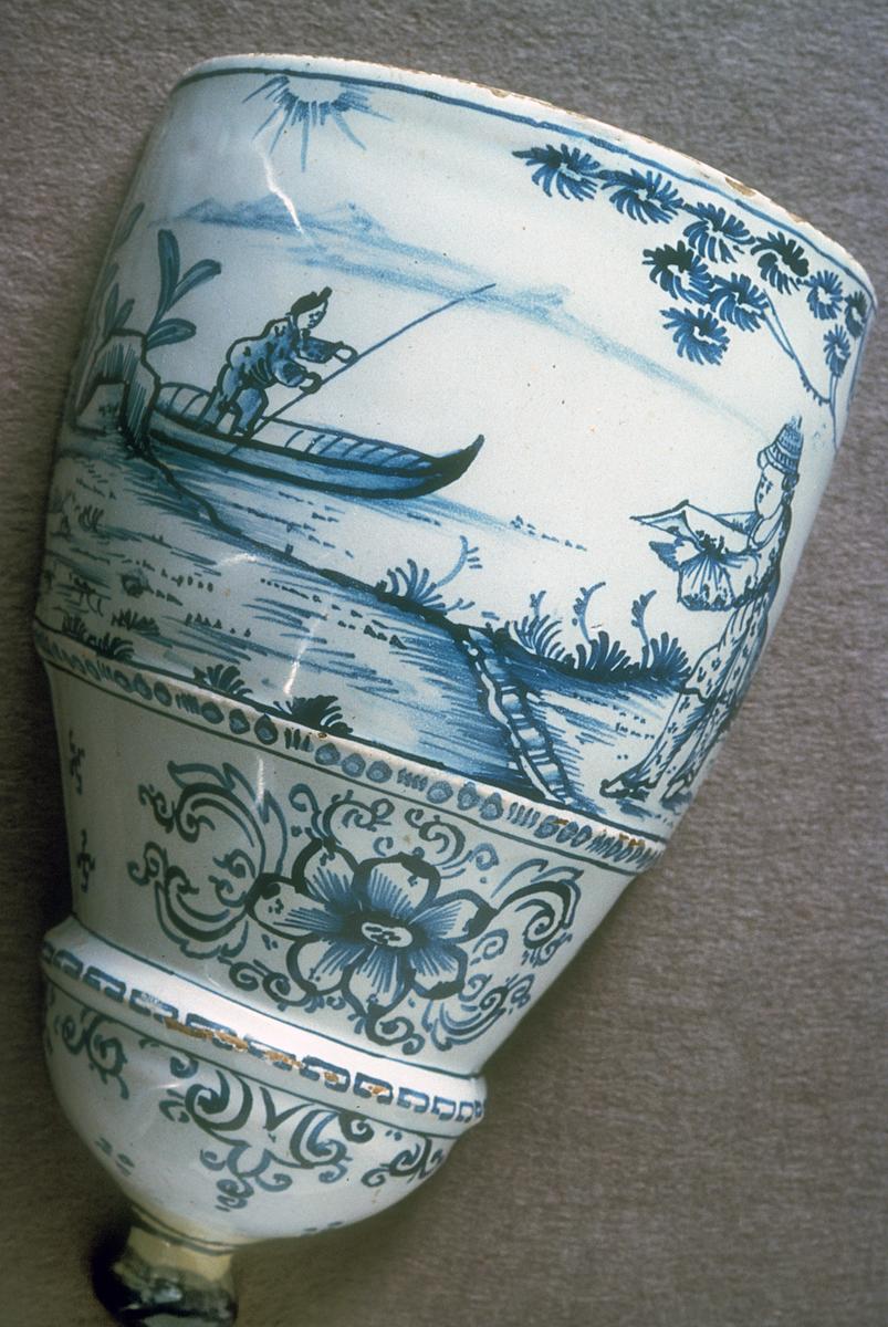 1958.1955.001 Flower Container, Wall Pocket