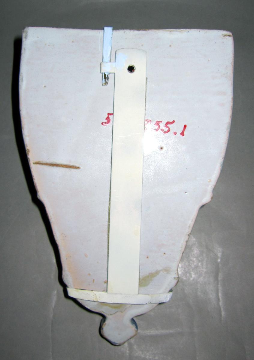 1958.1955.001 Delft wall pocket underside