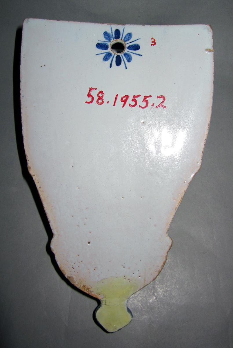 1958.1955.002 Delft wall pocket underside