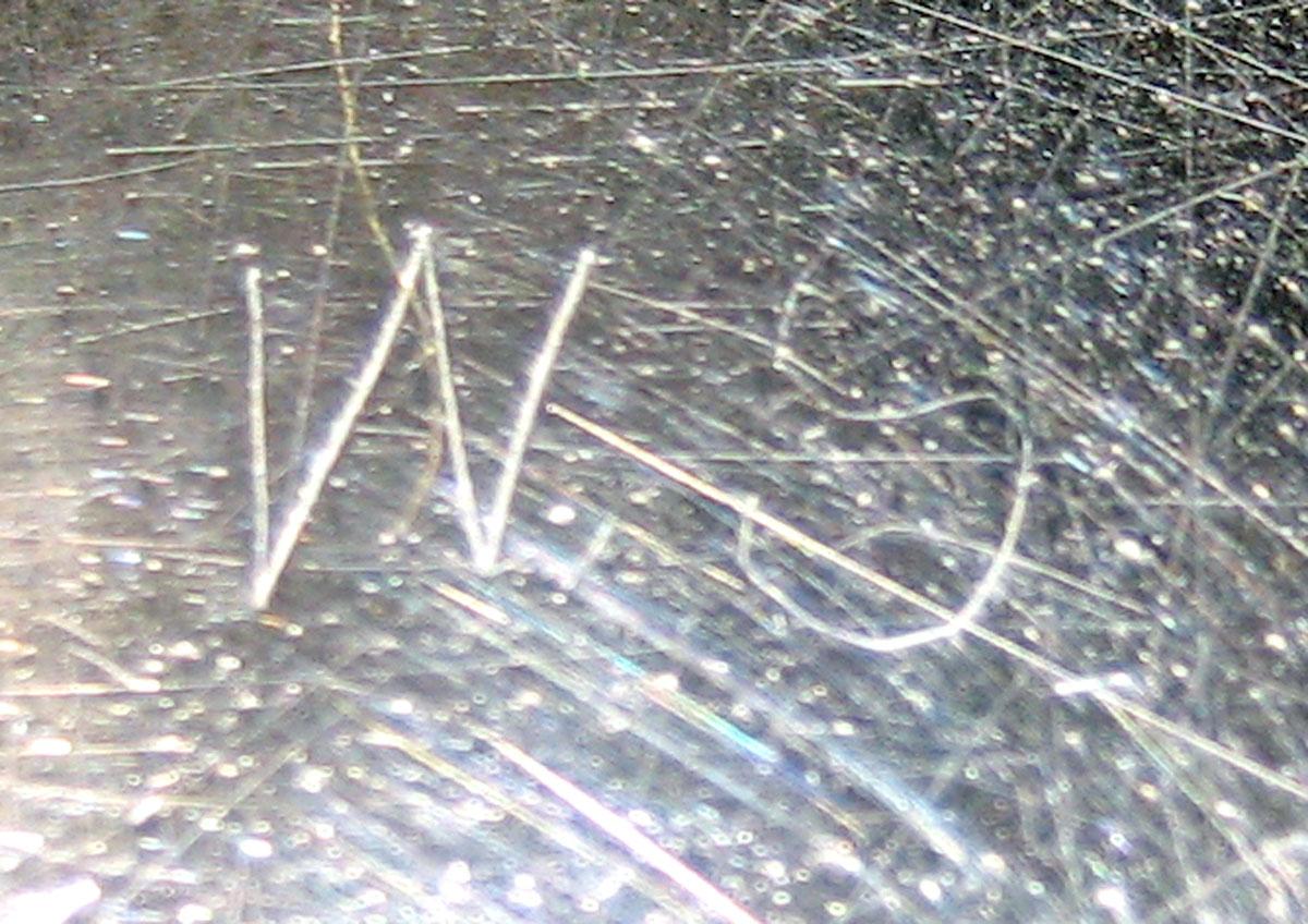 1958.1964 A Silver Standish inscription 1