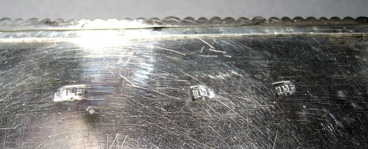 1958.1964 A Silver Standish marks