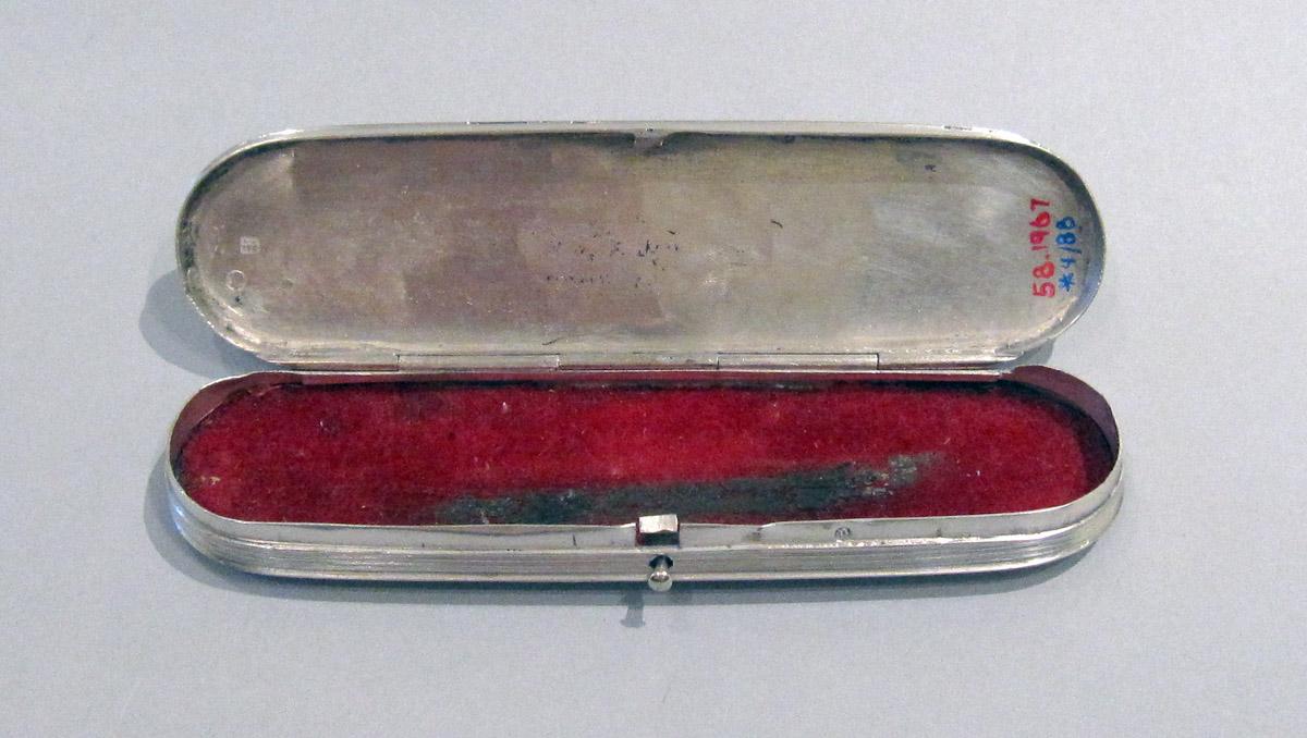 1958.1967 Silver Spectacles Case interior